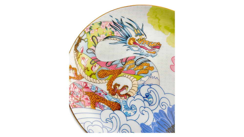 Тарелка закусочная 21см Decor de table Дракон dt4011