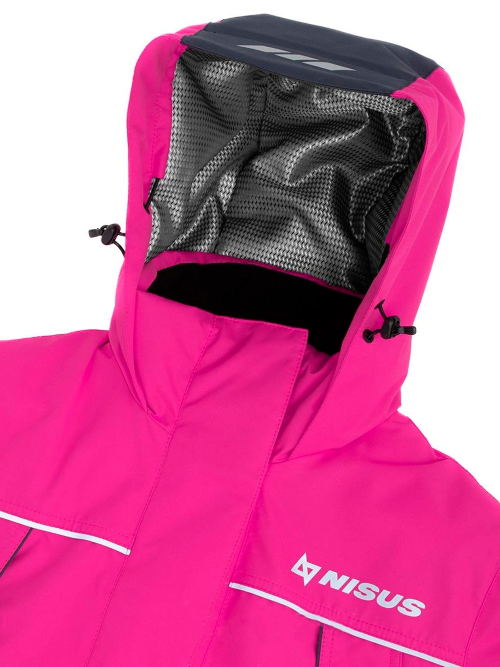 Костюм зимний Nisus MIRA 15/15 К, фуксия/серый, Шелтер до -40С, размер XL (T-M-XL-50-170-F)