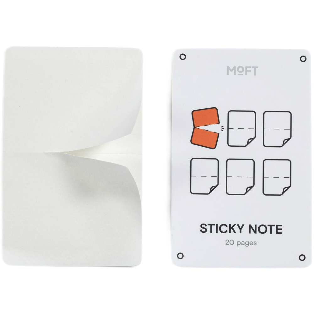 Магнитная подставка с записной книжкой MOFT Snap Flow Notepad Stand l Раскладной l Белый
