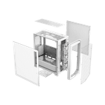 Корпус PCCooler C3D510 WH ARGB EATX/ATX/mATX/ITX USB3.0, 2xUSB2.0 White