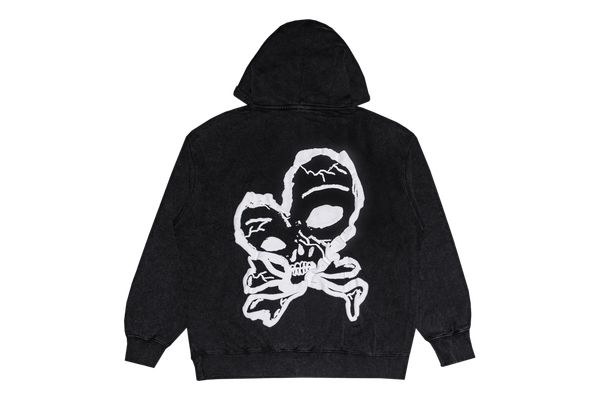 Худи Нервы черное - фото 2