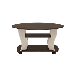 Стол журнальный Сатурн-М05, Венге, Вудлайн Кремовый