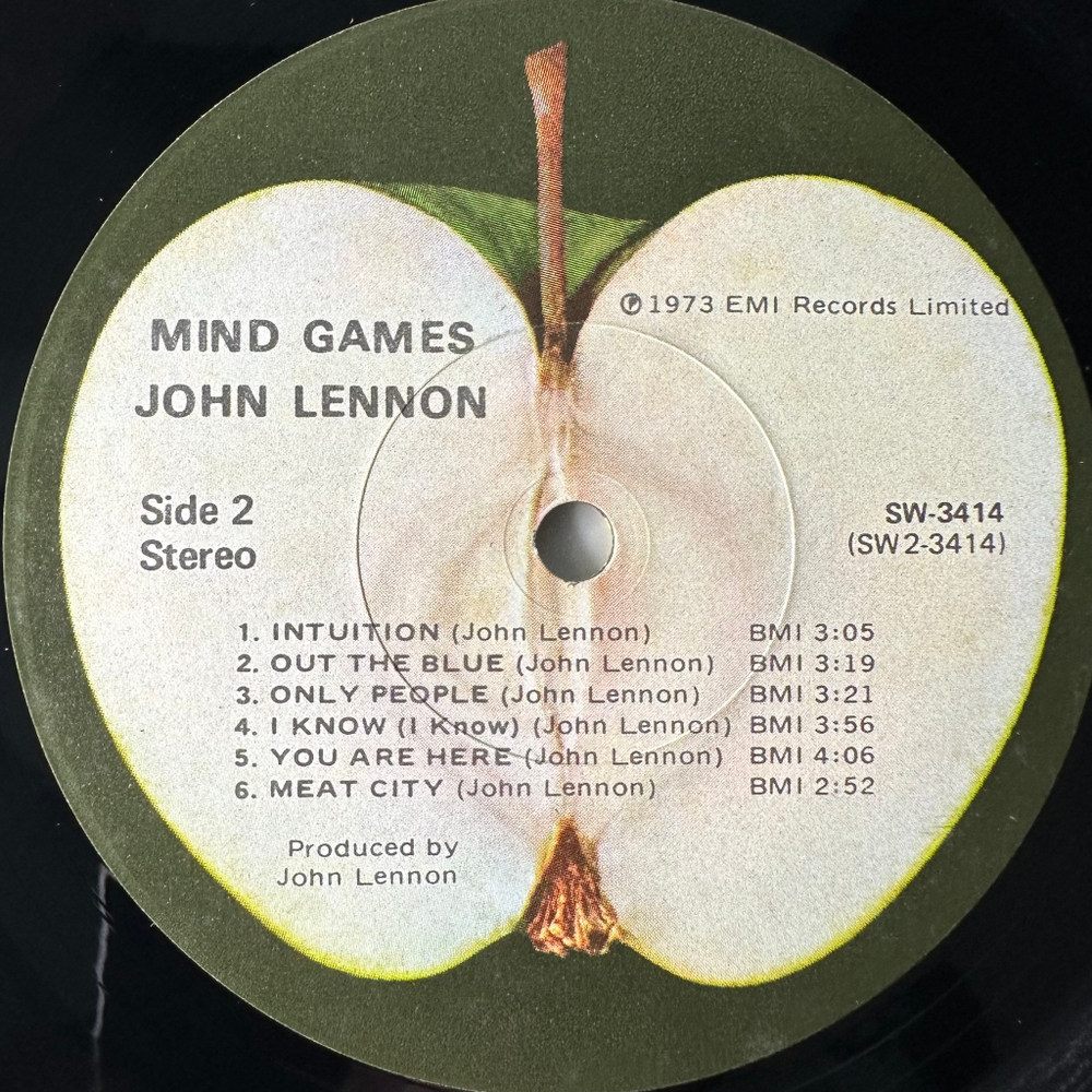 John Lennon ‎– Mind Games (США 1973г.)