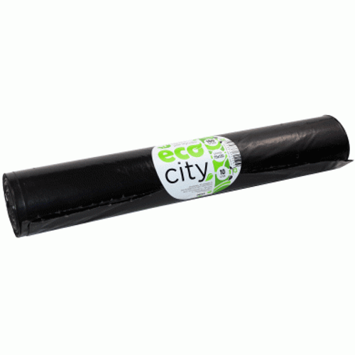 Мусорный Пакет City 160л. 90гр ПВД 10шт/рул