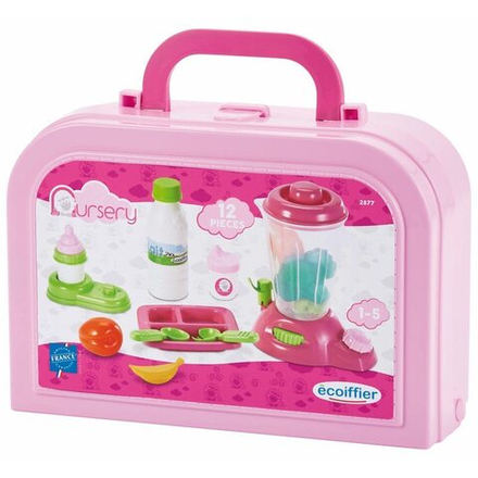 Ecoiffier - Детская Набор для кормления для куклы в чемодане 2877