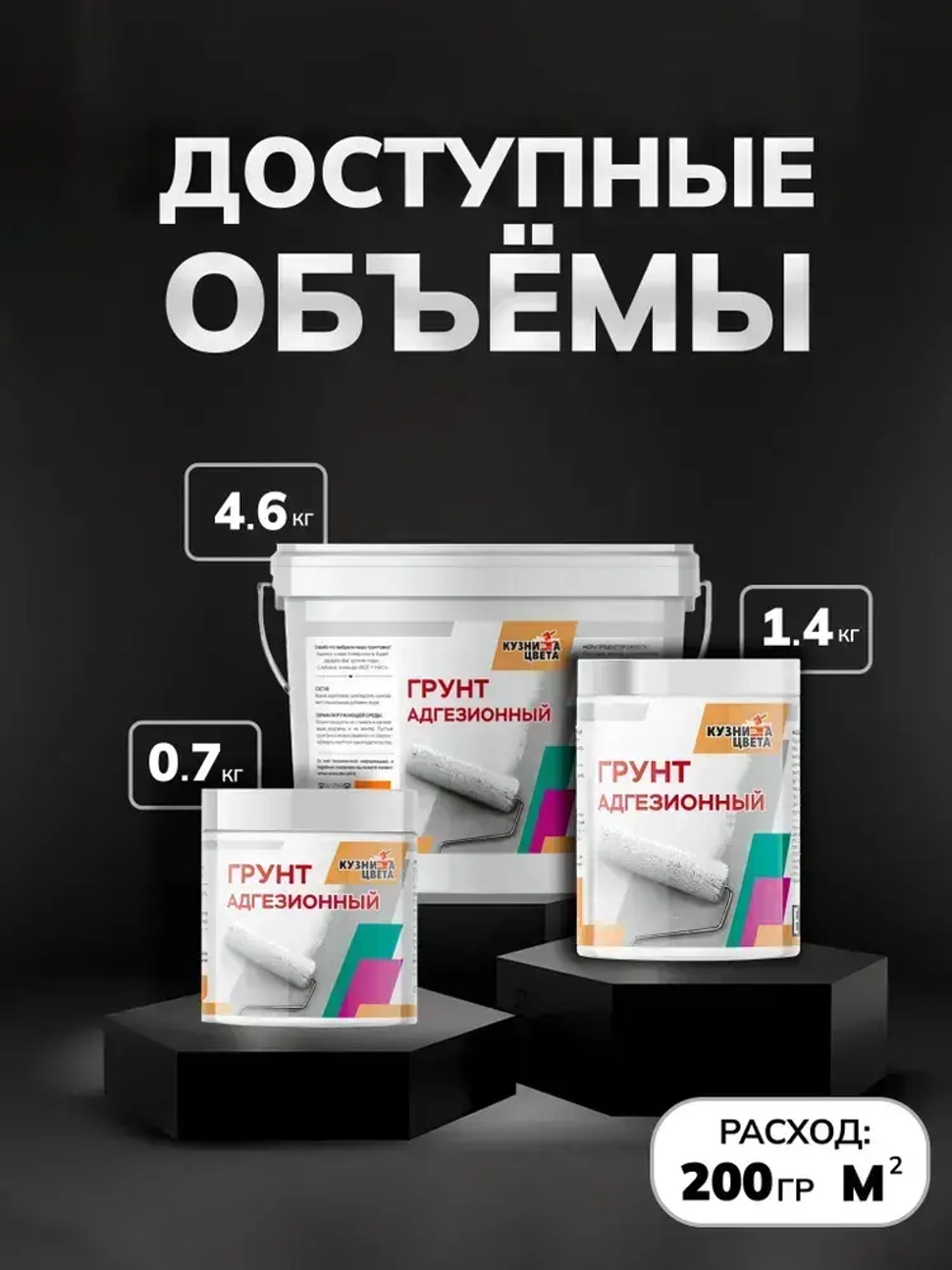 Грунтовка белая для мебели, дерева, жидких обоев 0,7кг