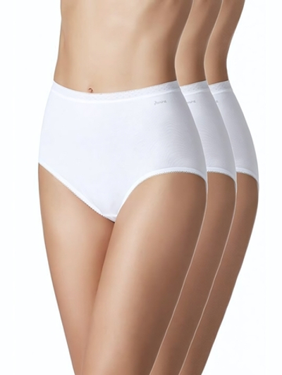 Набор из 3 высоких трусиков-слипов Esencial (Размер: M) (Цвет: белый)