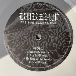 Винтажная виниловая пластинка LP Burzum Det Som Engang Var (UK 2013)