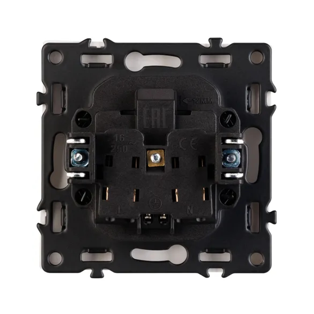 Механизм электрической розетки SCT-NOBE-MEU1-SFPL-WH (230V, 16A) (Arlight, -) 054276