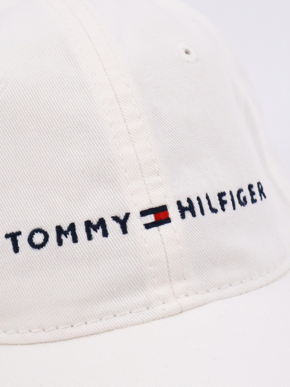 Бейсболка Tommy Hilfiger Embroidered Tommy Logo Bright White - One Size