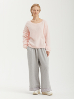 Женский Свитер (Round-neck) Cloud Off Shoulder Wool