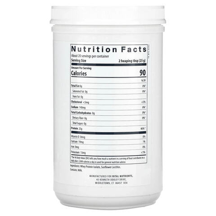 Vital Nutrients, ProWhey, 500 г (17,64 унции)