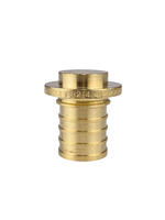 Заглушка аксиальная, латунь,32, желтый, RTP (180/10)