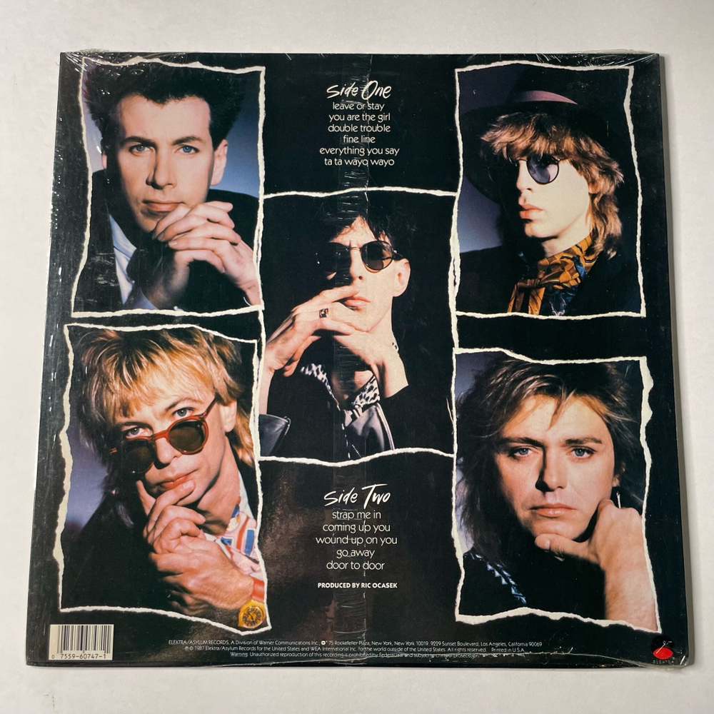 Винтажная виниловая пластинка LP The Cars Door To Door (USA 1987)