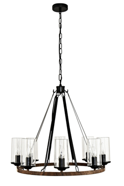 Подвесная люстра Arte Lamp A7014SP-8BK