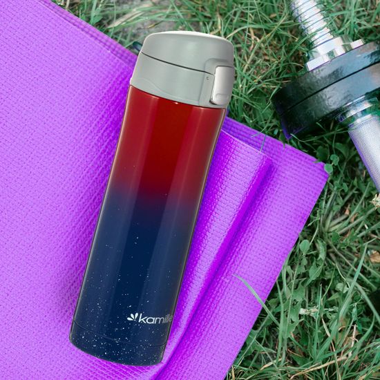 Термокружка 450 мл. из нержавеющей стали Kamille KM-2095