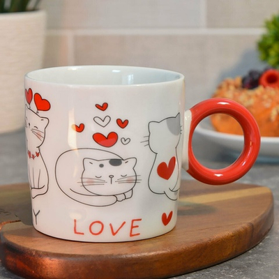 Кружка 300мл Четыре лапки