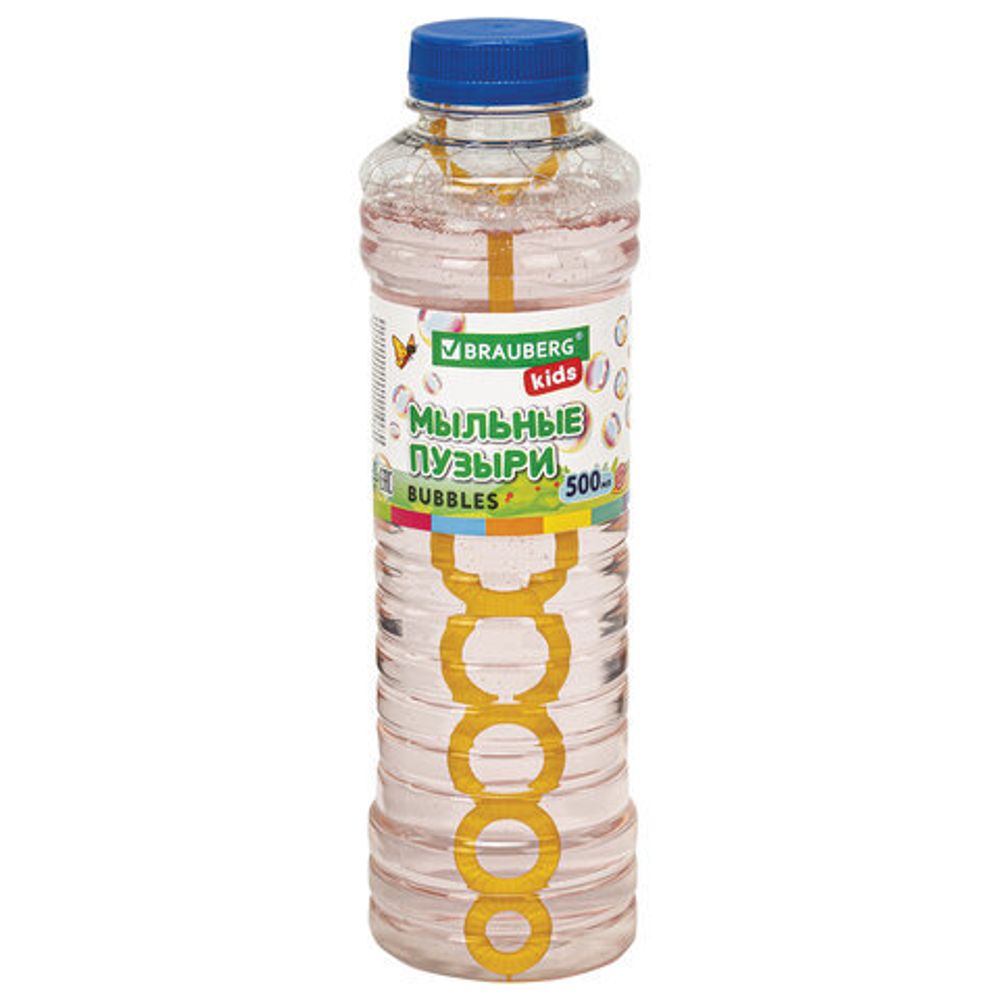 Мыльные пузыри 500 мл, BRAUBERG KIDS, 665454