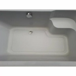 Душевой бокс River Sena 55 170x70 стекло тонированное