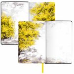 Ежедневник недатированный А5 (138х213 мм), BRAUBERG VISTA, под кожу, гибкий, 136 л., "Old New York", 111991