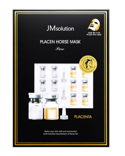 Антивозрастная плацентарная тканевая маска JMsolution Placen Horse Mask 30 мл.