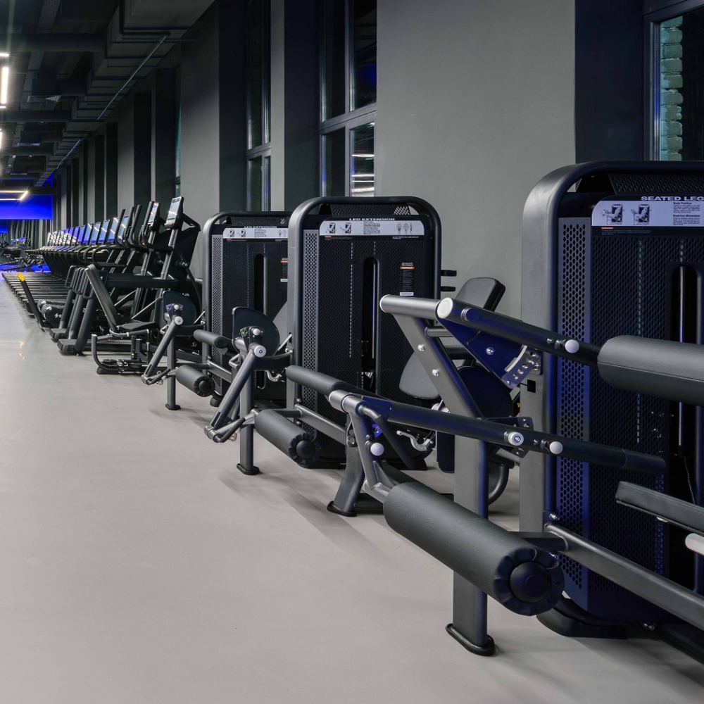 E7002 Разгибание ног сидя. Стек 135 кг