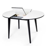 Марс-2 (СитПарад) Стол обеденный раздвижной (столешница - стекло)