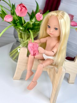 Кукла BERJUAN виниловая шарнирная 35см Greta (4820A9)