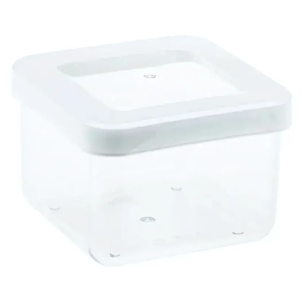 Емкость для сыпучих продуктов СТЕП 0,5 л 10х7см Белый