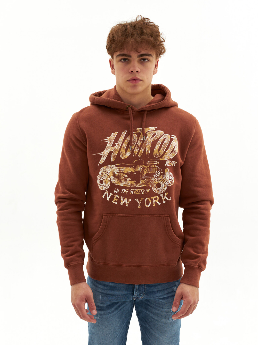 Худи Bowery NYC "Hotrod" Rusty
