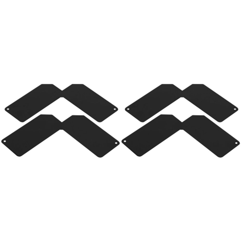 Светодиодная панель ЭРА Грильято SPL-540-B-40K-040 40Вт 4000К 588x588x8 черная с драйвером с ушками ультратонкая | Панели с внешним драйвером