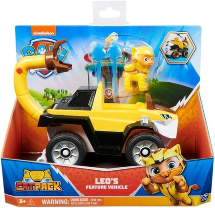 Щенячий патруль PAW PATROL CAT LEO Экипажная машина с запуском 6065156, 20138789