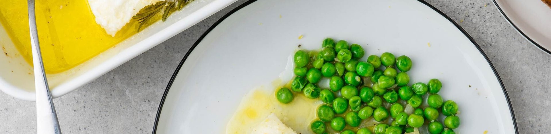 Треска из духовки в лимонно-сливочном соусе