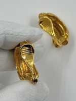 Клипсы полукольца с брашировкой Monet