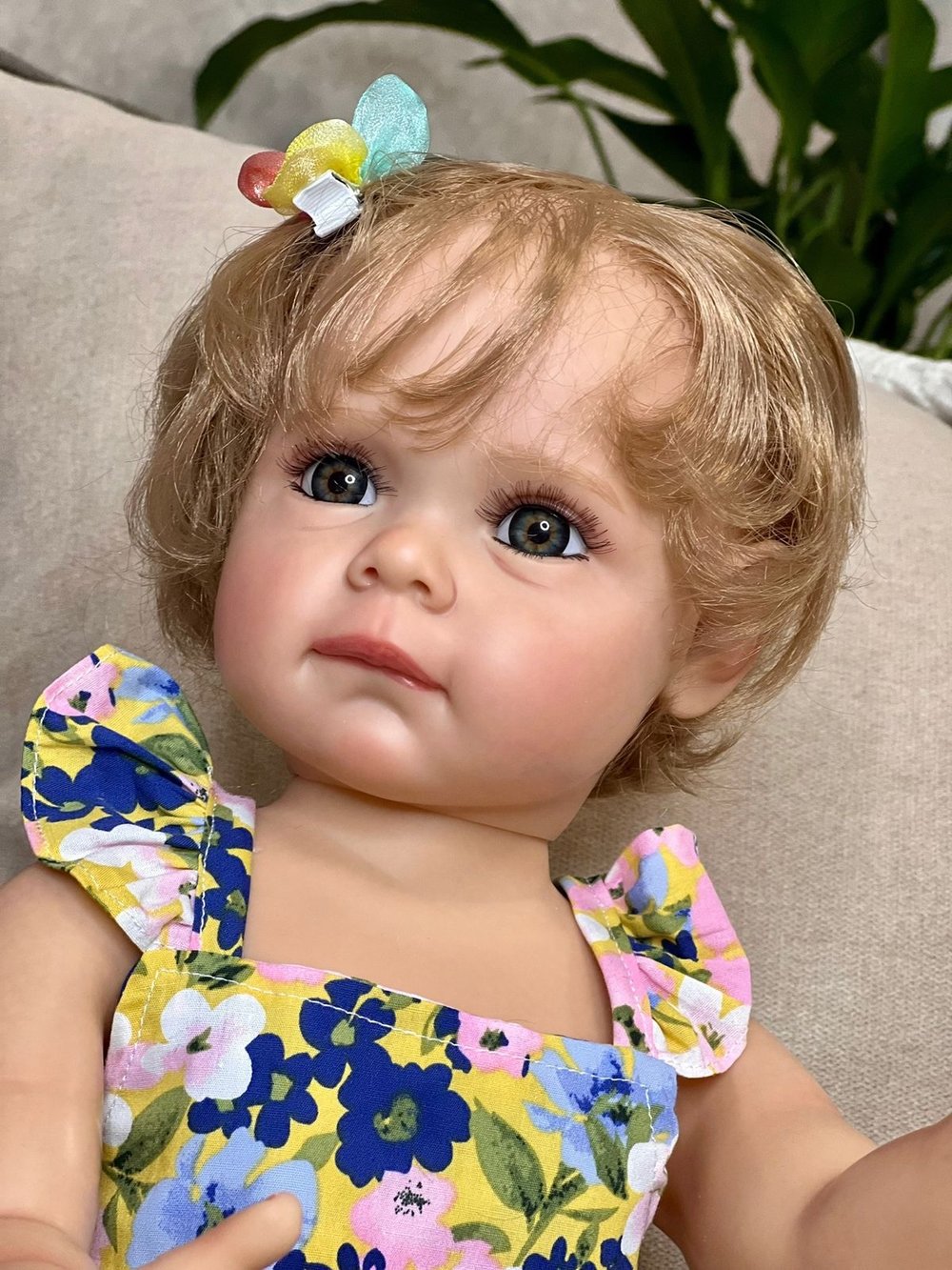 Кукла Реборн виниловая 55см в пакете (FA-040)