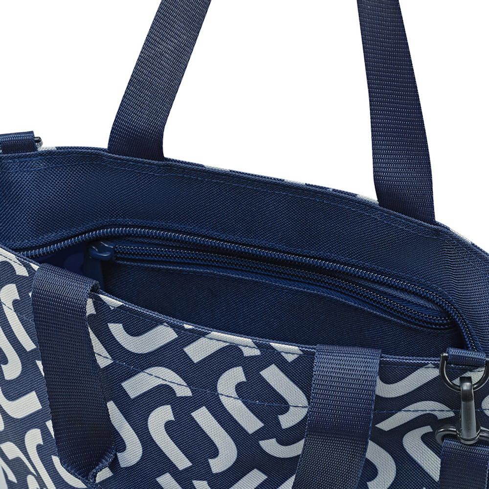 Сумка shopper xs signature navy