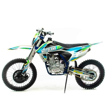 Кроссовый мотоцикл Motoland X3 300W PRO (174MN-3) Зеленый 21/18