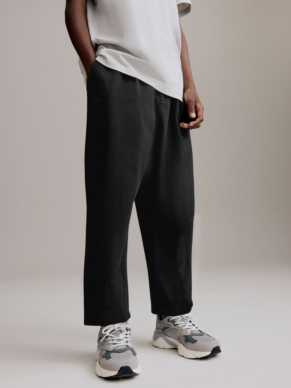 Брюки для мальчика Next B34-045, Черный