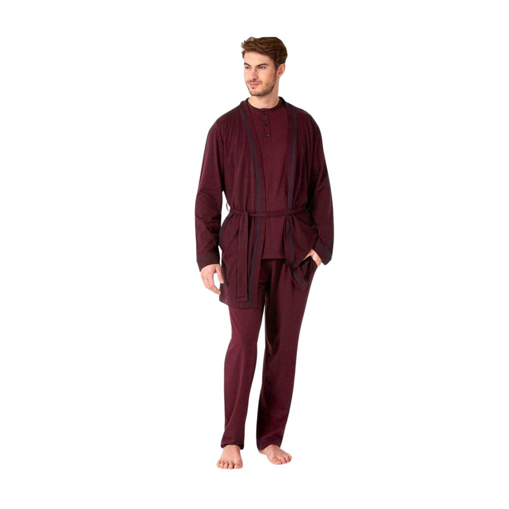 Комплект одежды домашний для мужчин бордовый Doreanse 4500
