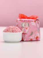 Соль для ванны «С 8 Марта!», 150 г, аромат ягод, Чистое счастье