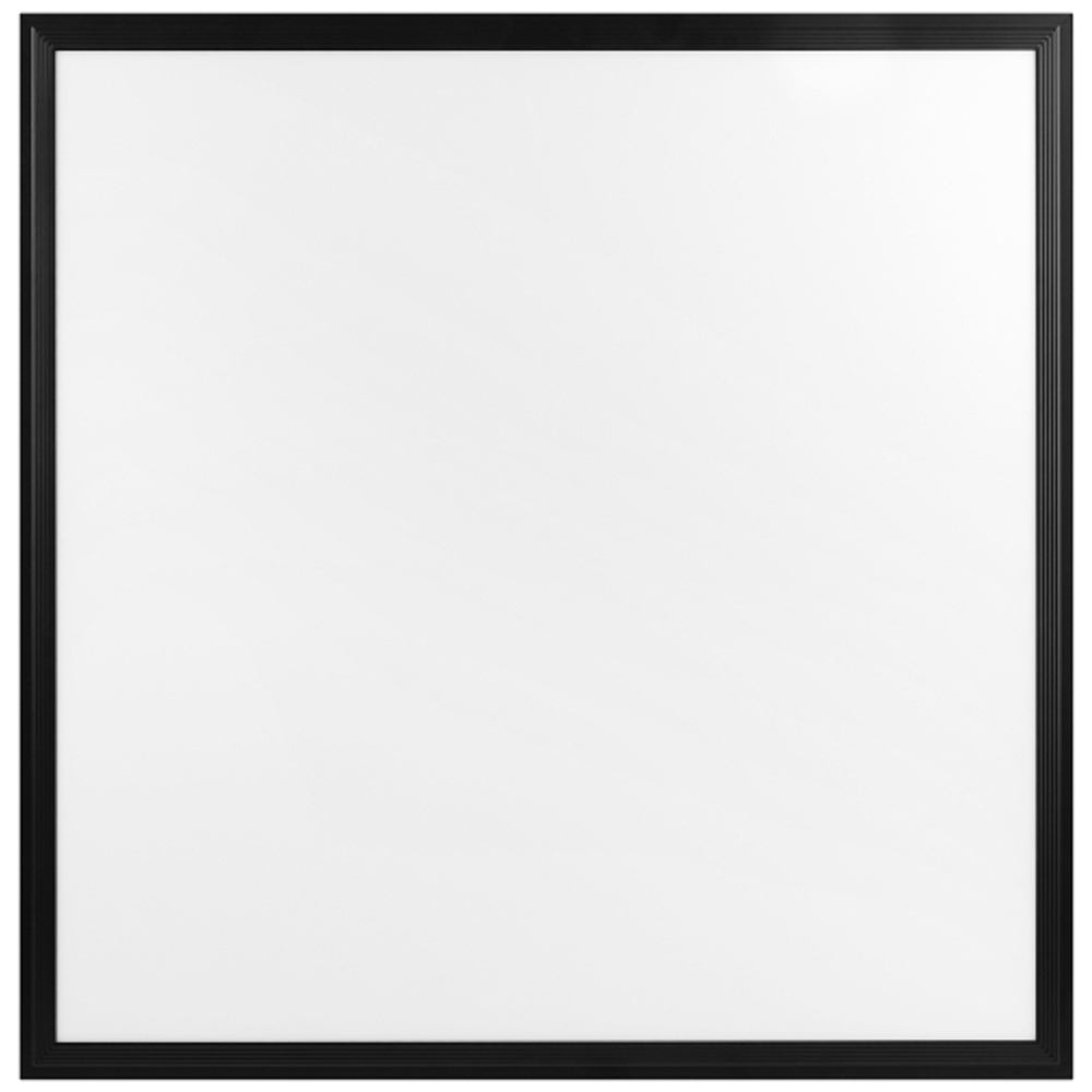 Светодиодная панель ЭРА Грильято SPL-540-B-40K-040 40Вт 4000К 588x588x8 черная без драйвера с ушками ультратонкая