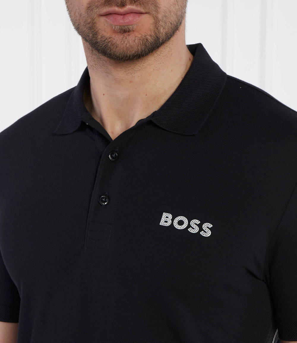 Поло Paule BOSS GREEN - темно-синий(50512789)