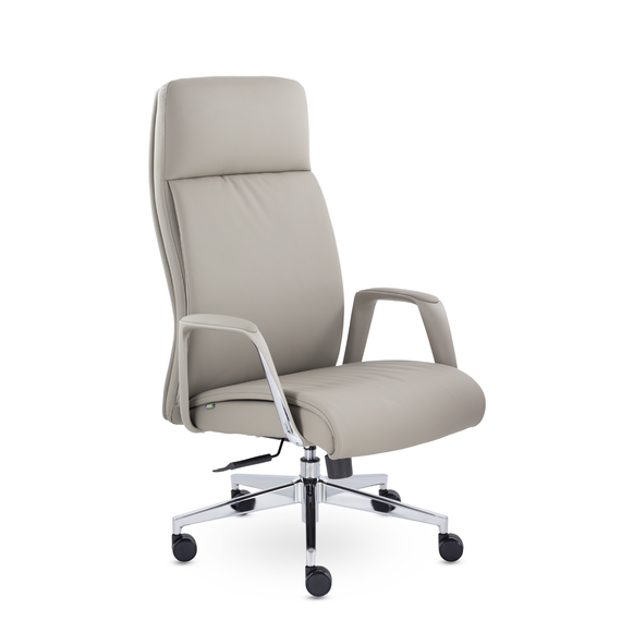 Кресло UTFC Онтарио М-105 пластик/хром (кофейный)