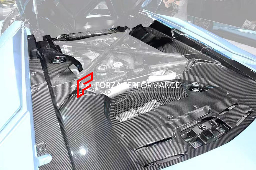 Карбоновый комплект панелей моторного отсека для LAMBORGHINI AVENTADOR LP700-4 Coupe 2011–2016 Ламборгини