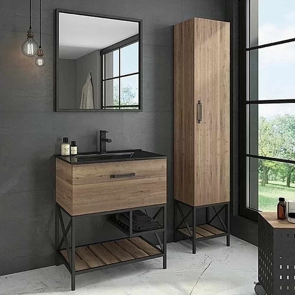 Тумба с раковиной Comforty Бредфорд 75