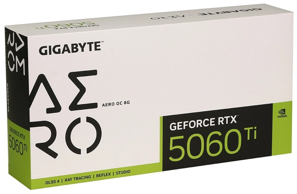 Видеокарта GIGABYTE RTX 5060 Ti Aero OC (GV-N506TAERO OC-8GD) 8 Гб
