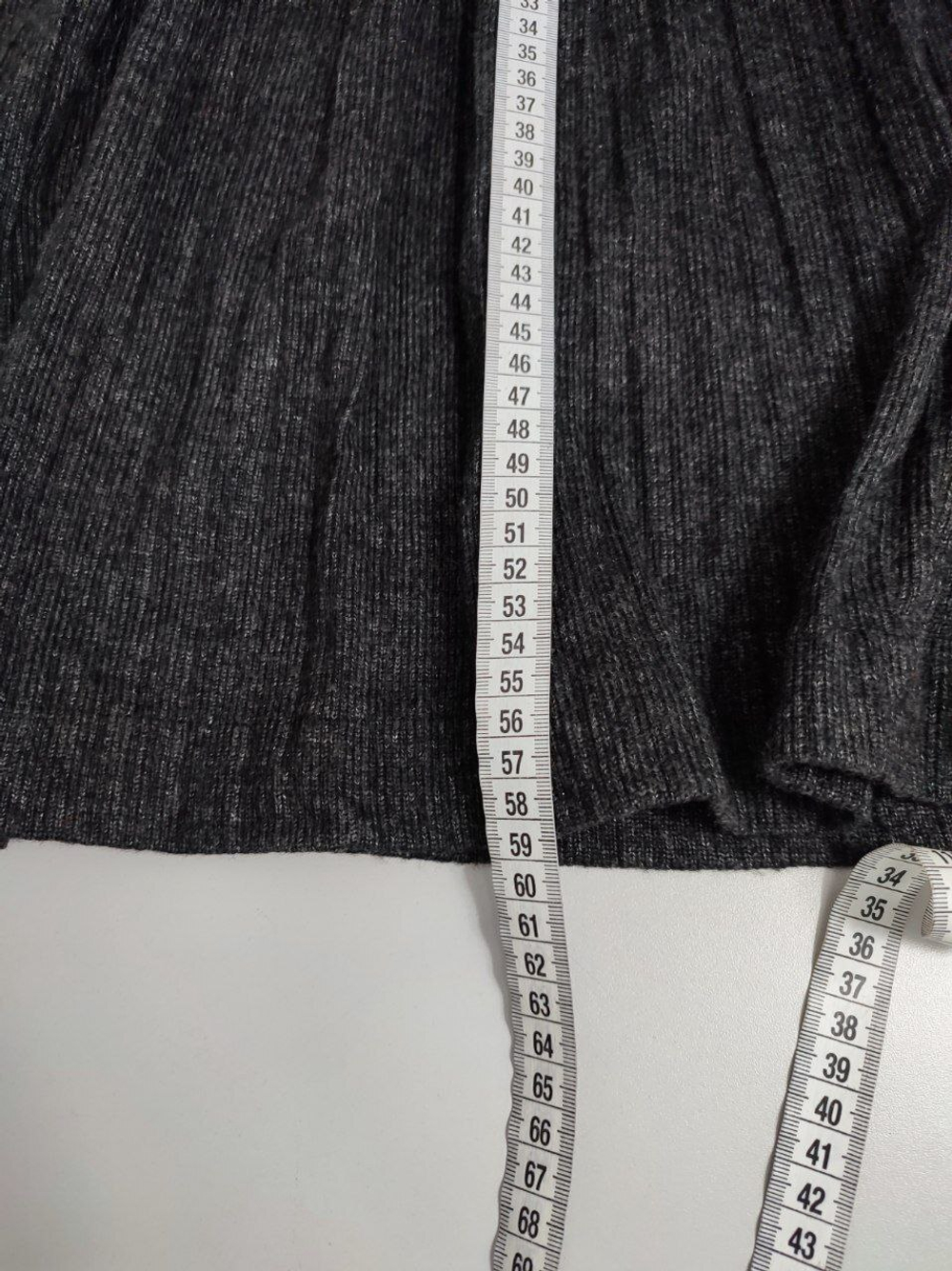 Юбка серая шерстяная 46 размер