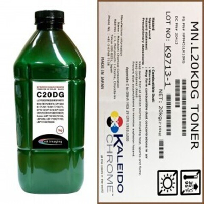 Тонер для HP Color Универсал тип C20DG (1кг, черный, glossy, Chemical MKI) Green Line