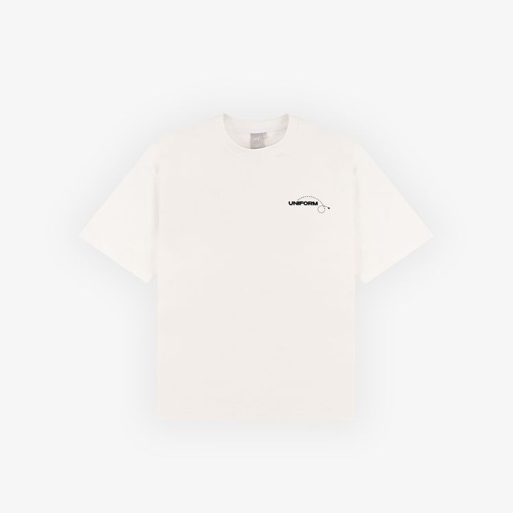 Футболка UNIFORM Heavy Finger UNF, молочный