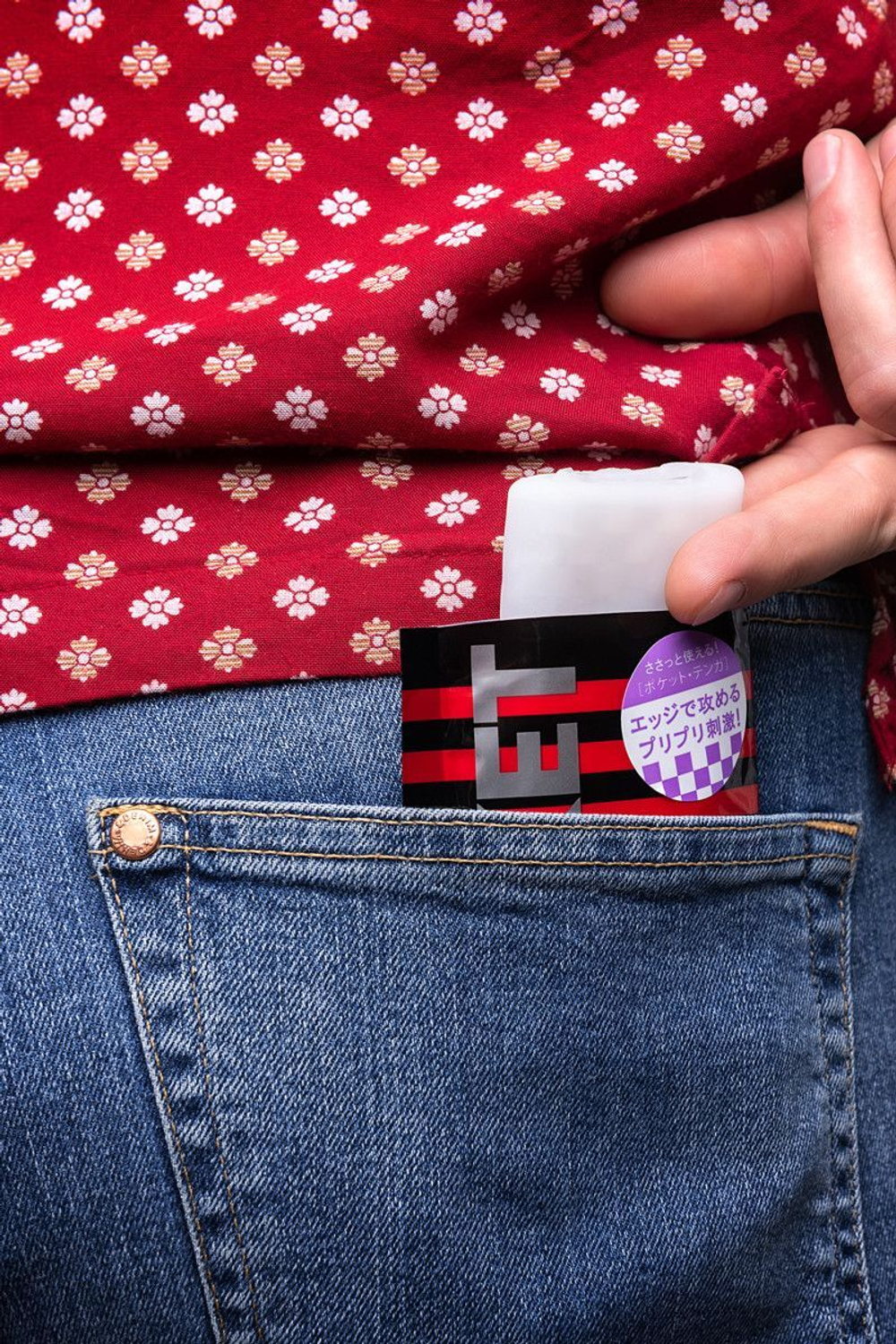 Карманный мастурбатор BLOCK EDGE (Цвет: прозрачный)